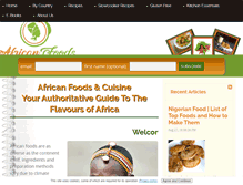 Tablet Screenshot of africanfoods.co.uk